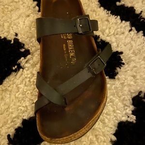 Black Birkenstock Mayari sandals